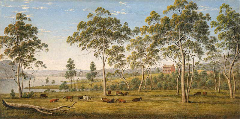 Mr Robinson's House on the Derwent-Van Diemen's Land
